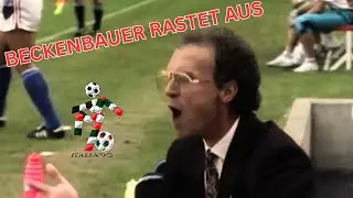WM 1990: Der Moment, in dem Beckenbauer in der Kabine explodierte