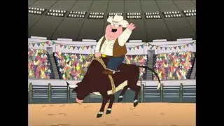 FAMILY GUY- Peter joins a rodeo #familyguy