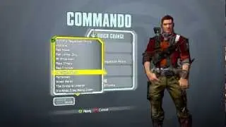 Borderlands 2 All Commando Skins and Heads