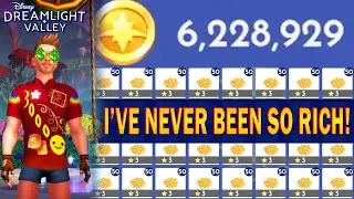 DISNEY Dreamlight Valley. I Used BEST Money Making Method to Become INSANELY RICH!💰