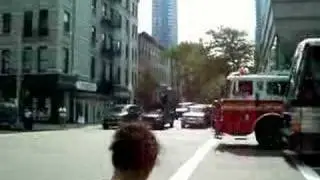 FDNY Ladder 18 responding