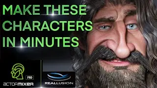 CREATE STYLIZED CHARACTERS IN MINUTES (Character creator 5)