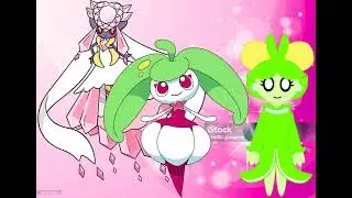 Queen Princess Mega Diancie & Steenee & Amanda The Dolliv We Sings To Friday Night