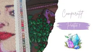 DIAMOND PAINTING/ Comparatif vendeurs SP&Eacute;CIAL CARR&Eacute;! partie 1 #diamondpainting #comparatif #avis