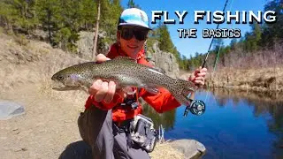 How to FLY FISH for BEGINNERS!--The Basics of Fly Fishing! (Tips and Tricks)