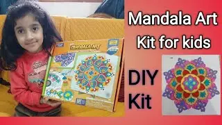 DIY Mandala Art With Pari | Stamp Art | Painting Art Kit set for kids | 