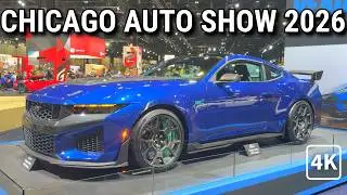 Chicago Auto Show 2026 | People Watching Walk-through On Sunday | February 15, 2026 | 4K