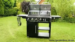 Tepro Buffalo Dual Fuel Gas & Charcoal BBQ - The Best Gas & Charcoal Combi BBQ