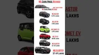 MG cars models price #short#shorts #shortvideo#subscribe