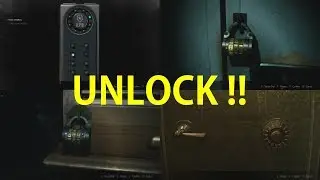 Resident Evil 2 REMAKE Unlock : Lockers, Safe Combination, Leon's Desk, & Portable Safe PS4