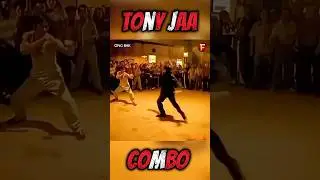 Tony Jaa Combo 💥👊  #tonyjaa  #COMBO  #selfdefense #strike #elbowstrike #fiting #viralreel