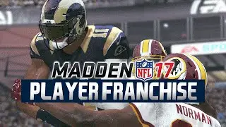 Madden NFL 17 - WR Player Franchise Ep. 3 - Week 1 vs. Redskins  [Rookie Season]