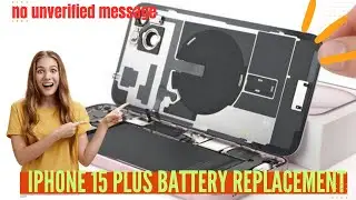 How To Replace the Battery In Your iPhone 15 plus!🤑how to iphone battery replacement..!🫵