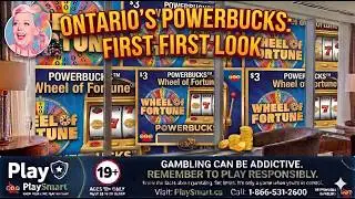 There is a New OLG lottery called PowerBucks. Let's play a ticket.