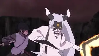 Virus (Champloo Sloppy) Momoshiki VS Naruto