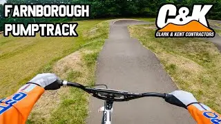 A VERY HOT PUMPTRACK SESSION! (Farnborough Pumptrack)