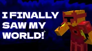 I saw my Minecraft World for the First Time...