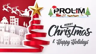Счастливого Рождества и праздников 2025 года! - от семьи PROLIM