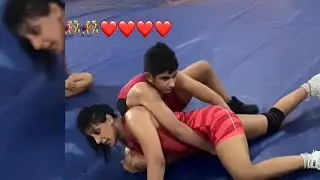girl vs boy submission fight