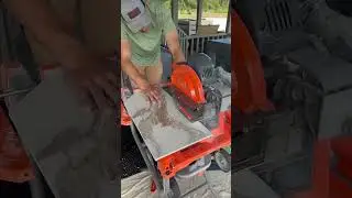 Waterless tile saw from IQ power tools