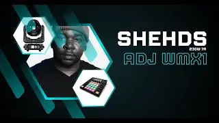 Shehds 230w 7R Moving Heads With ADJ WMX1 DMX Controller