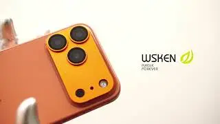 WSKEN iPhone 17 Pro Max Camera Lens Protector Military Metal Aluminum Alloy Camera Screen Protector