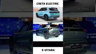 Hyundai Creta Electric vs Maruti Suzuki E-VITARA 🚨