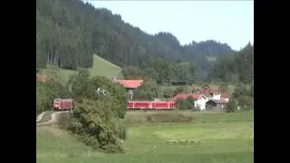 EC- Umleiter auf der Allg&auml;ubahn am 9.September 2006