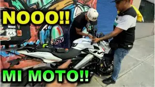 EVITA QUE SE LLEVEN TU MOTO CON  LA PLACA ANTI CHORLEO O ANTIRROBO  BLITZ RIDER