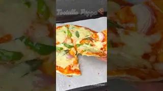 Tortilla pizza|Tortilla pizza recipe in oven|Pizza recipe without pizza base #tortilla