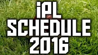 Ipl schedule 2016