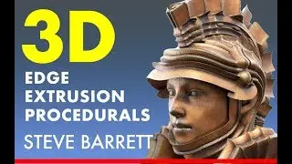 MODO 11.2 : 3D Edge Extrude - Procedural Modeling Technique (2018)