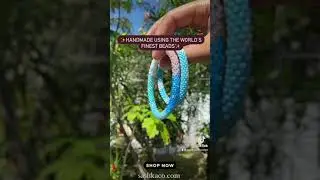 Handmade using the world's finest glass beads! Only Sashka Co. Bracelets💖🛍