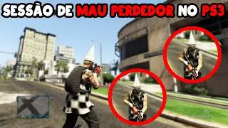 GTA V E POSSIVEL JOGAR EM UMA SESSÃO DE MAU PERDEDOR NO PS3 [VIDEO RESPOSTA]