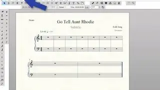 Simple Entry - Pointing and Clicking Notes with a Mouse