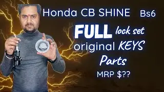 Honda CB Shine BS6 Original Lock Set Price