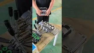 12- 24V linear motor #Waterproof Joystick #Proportional radio #remote control#crane#cranetruck#hiab