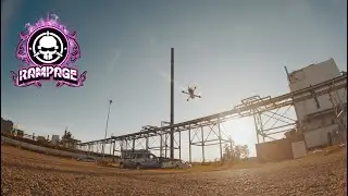 Sunset Rip @ Mega Bandoland - Rotor Riot Rampage 2025 - 4K FPV Freestyle Drone
