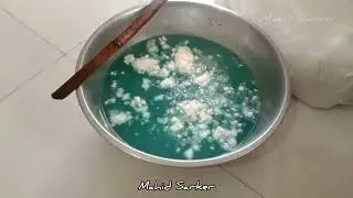 কিভাবে বাড়িতে বসে পোস্টার লাগানো আঠা বানাবেন সহজেই || কাগজে লাগানো আঠা