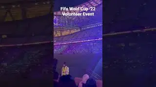 Fifa World Cup-2022  Volunteer Event   #qatar  #fifa22 #fifaworldcup2022 #volunteer #doha #lusail