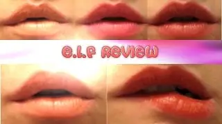 e.l.f Moisturizing Lipstick Haul Review | Lip Swatches of EyesLipsFace