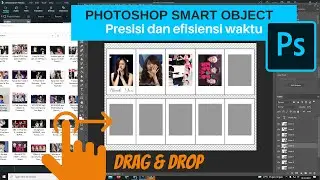 Cara Membuat Template Foto Polaroid Photoshop Smart Object
