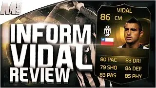 FIFA 15 UT - IF VIDAL || FIFA 15 Ultimate Team 86 Inform Player Review + In Game Stats