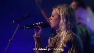 TU ES L&Agrave; PR&Eacute;SENT PARMI NOUS JE T'ADORE..YOU ARE HERE -COVER