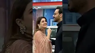 Miyan Biwi 😍 #jeetopakistanleague #kubrakhan #goharrasheed #fahadmustafa #shorts