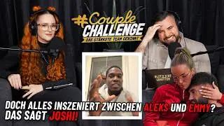 COUPLE CHALLENGE: Doch alles inszeniert zwischen ALEKS PETROVIC und EMMY RUSS? Das sagt JOSHI!