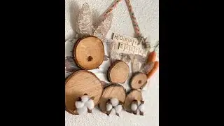 DIY Rustic Farmhouse Easter Bunny Sign - Easter March 2021
