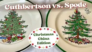 Cuthbertson против Spode Christmas China: наглядное сравнение и какой праздничный набор победит?