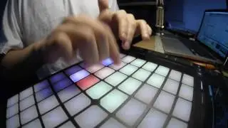 Obeez playing NextOne with Ableton Push2