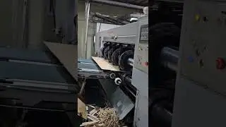 Flexo printer slotter machine 흥진인쇄기